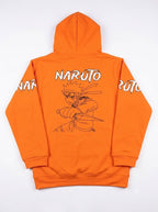 Boys Naruto Zip-Up Graphic Hooded Jacket Dual wear