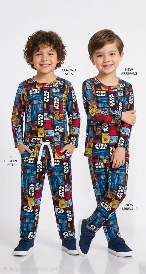 Boys Marvel Multiverse Printed Cord Set