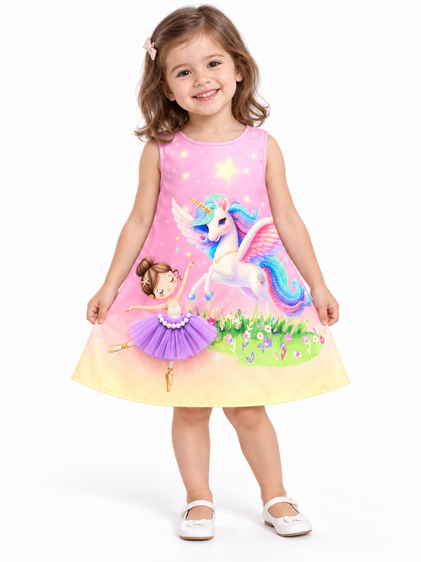 Magical Unicorn A-Line Dress